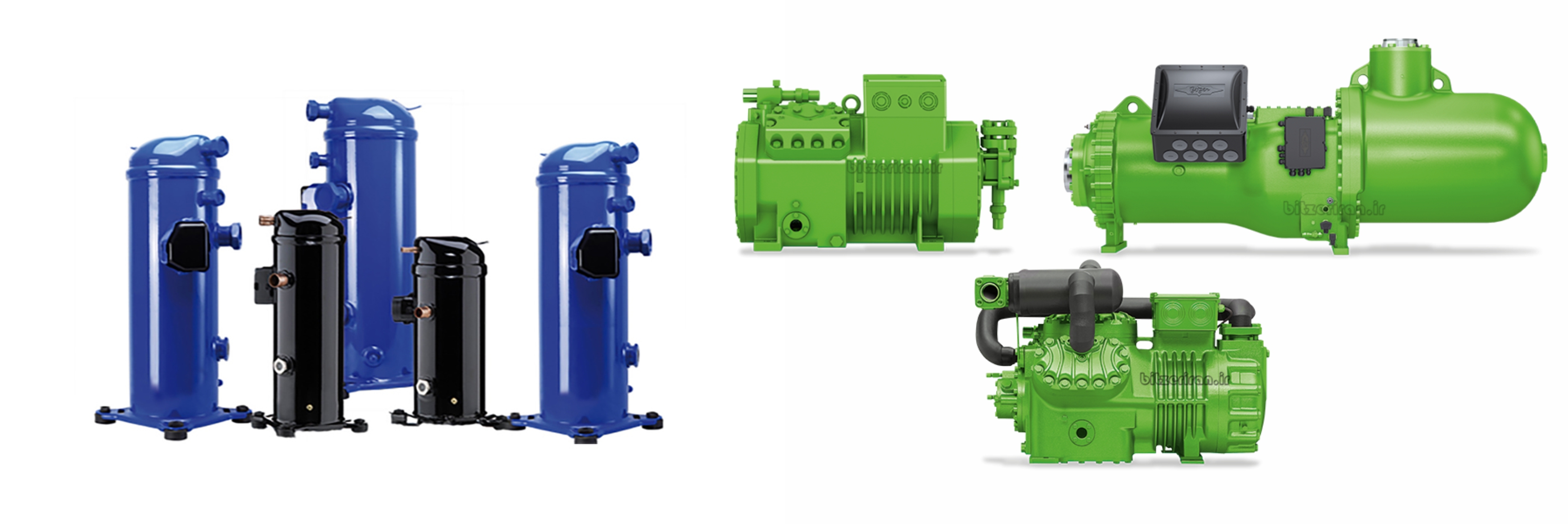 انواع کمپرسور